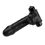 Черная вибронасадка 11см на палец Pretty Love Corbin Finger Vibrator Black BI-014859