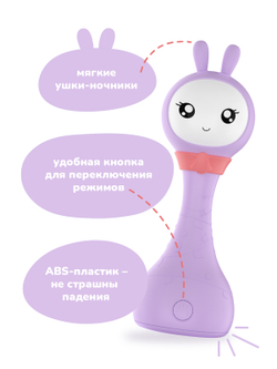 Интерактивная обучающая музыкальная игрушка Умный зайка alilo R1+ Yoyo