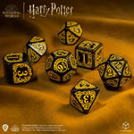 Harry Potter. Hufflepuff Modern Dice Set - Black