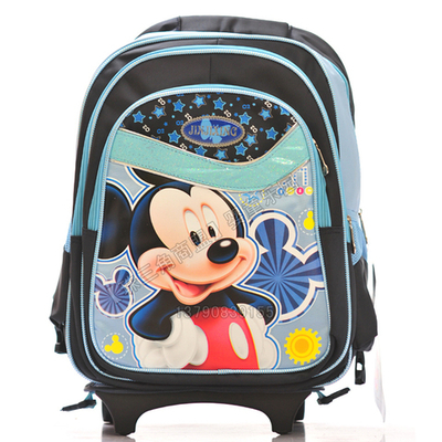 Рюкзак съемный на колесиках с изображением Микки/Минни Мауса