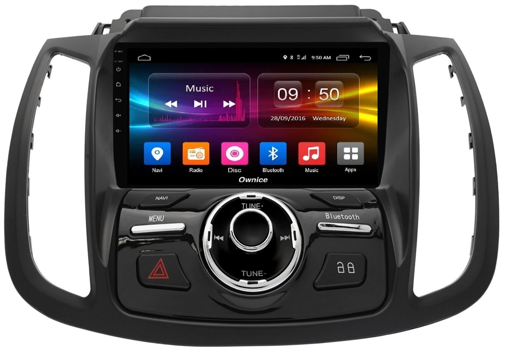 Магнитола для Kuga 2 2012-2019 (для SYNC) - Carmedia SF-9203-4 QLed, Android 12, TS10, CarPlay, 4G SIM-слот