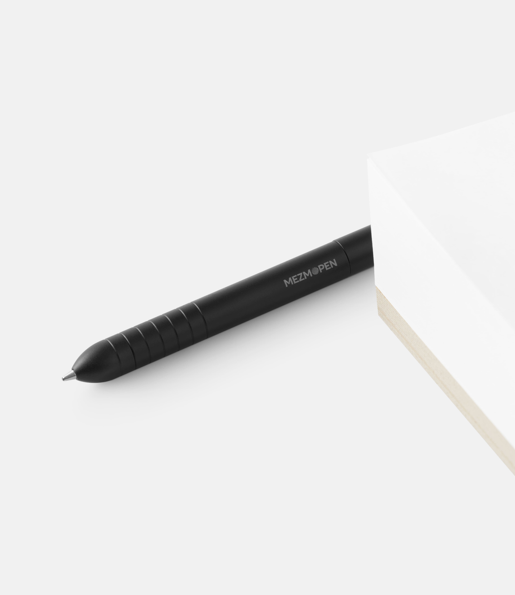 Mezmoglobe Mezmopen Aluminum Midnight black — магнитная ручка-трансформер из алюминия