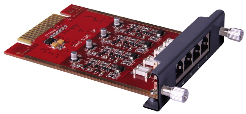 Модуль  QTECH QPBXM-4FXO