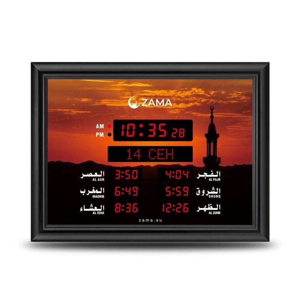 Наcтенные часы Zama ZM-L40 BLACK