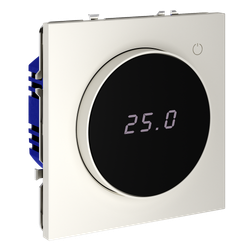 Терморегулятор электронный VOLTUM S70 с индикацией и датчиком, для теплого пола, (хлопок)