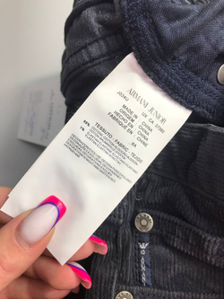 Джинсы Armani Junior вельветовые, на 5/6 лет