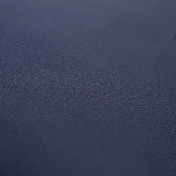 Простыня из сатина темно-синего цвета Essential, 180х270 см