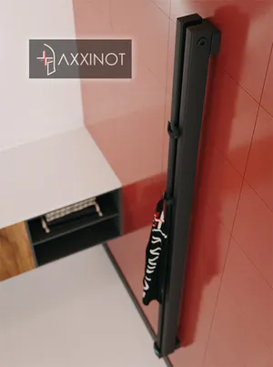 Axxinot Cardea VE - вертикальный электрический трубчатый радиатор высотой 1500 мм