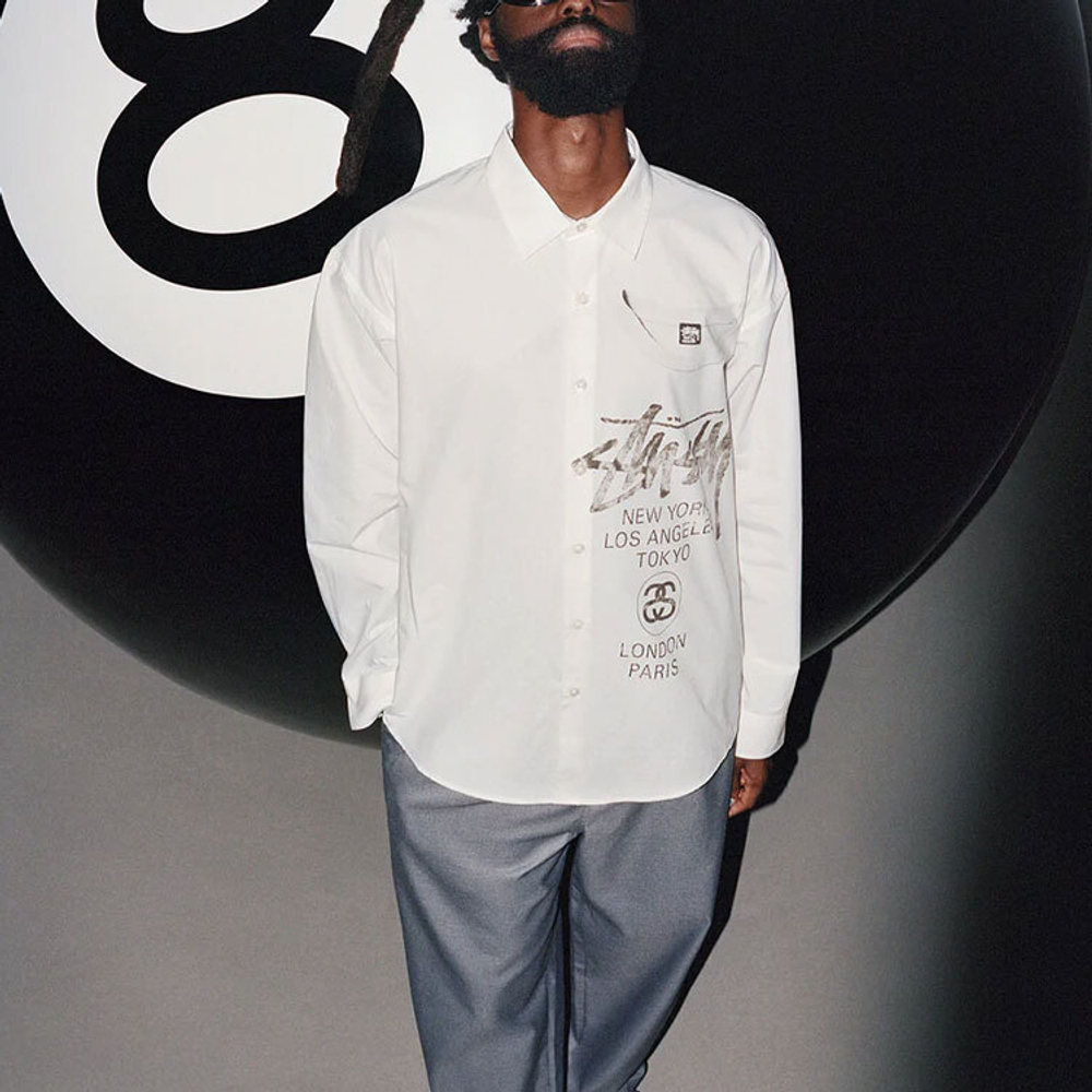 Рубашки Stussy World Tour Logo, 1110249