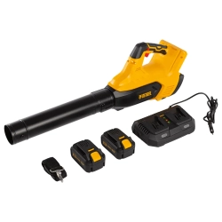 DENZEL RB180-36 18В воздуходувка аккумуляторная (2 x 4 Ач, ЗУ) 50 м/с 59610