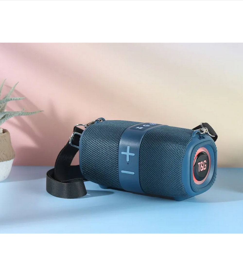 Беспроводная колонка TG-667 (10W TF USB FM) RGB Light