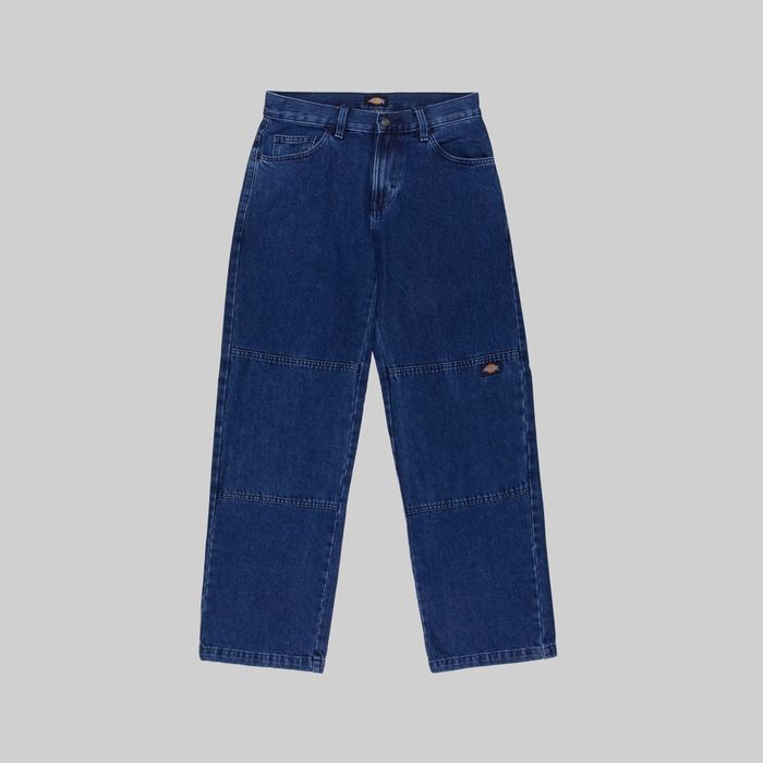 Джинсы мужские Dickies Double Knee Denim Pant артикул:DK0A4Y3FCLB1 - купить в магазине Дайс