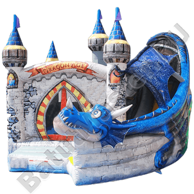 Коммерческий надувной батут "Змей Горыныч младший"