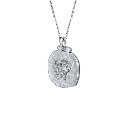 Подвеска EYE OF HORUS серебро с Топазом