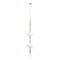 Подвесной светильник Crystal Lux Valencia SP1.1 Gold