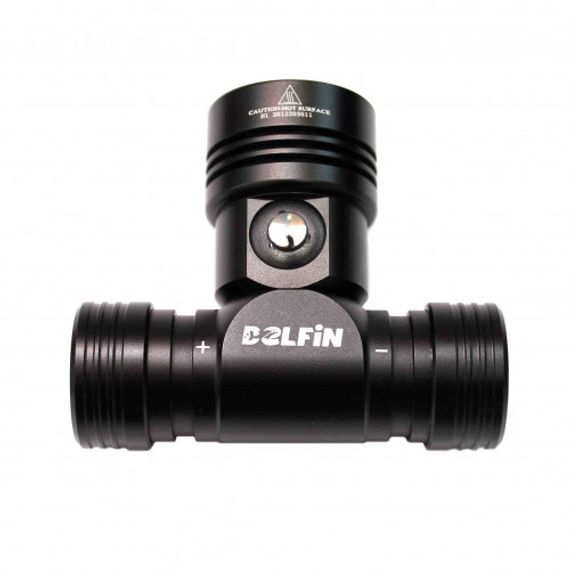 Фонарь налобный DELFiN H1 1200 lm теплый свет