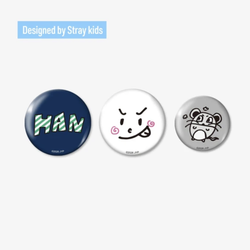 Мерч Stray Kids - [RUN IT JAPAN] BADGE SET (значки)