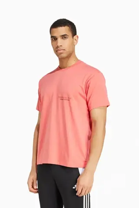 Футболка adidas Fussballiebe Graphic - Оранжевый