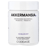 Codeage, Akkermansia, 90 растительных капсул