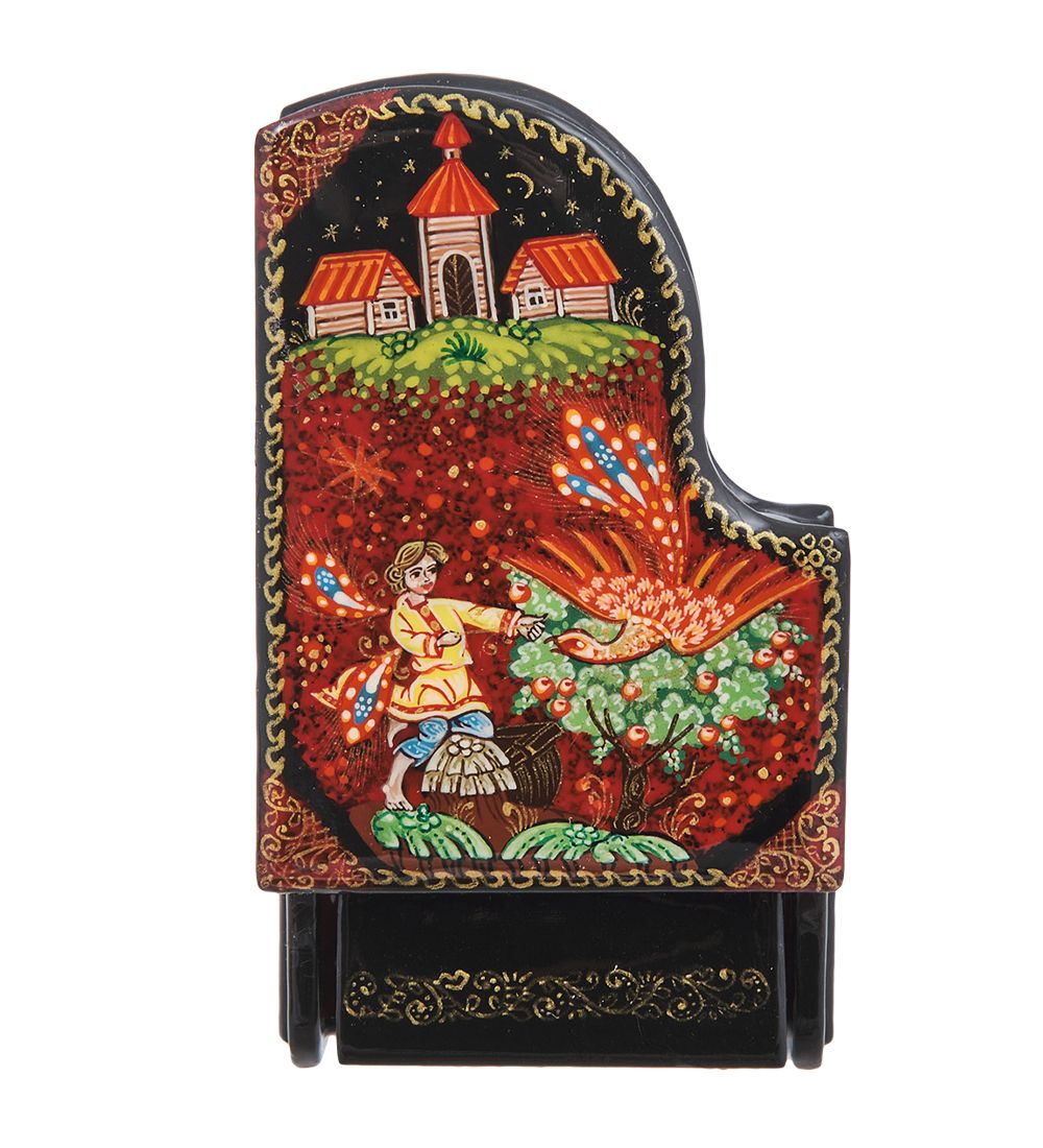 ШК-15/ 5-D Шкатулка Мстера «Рояль» сред.