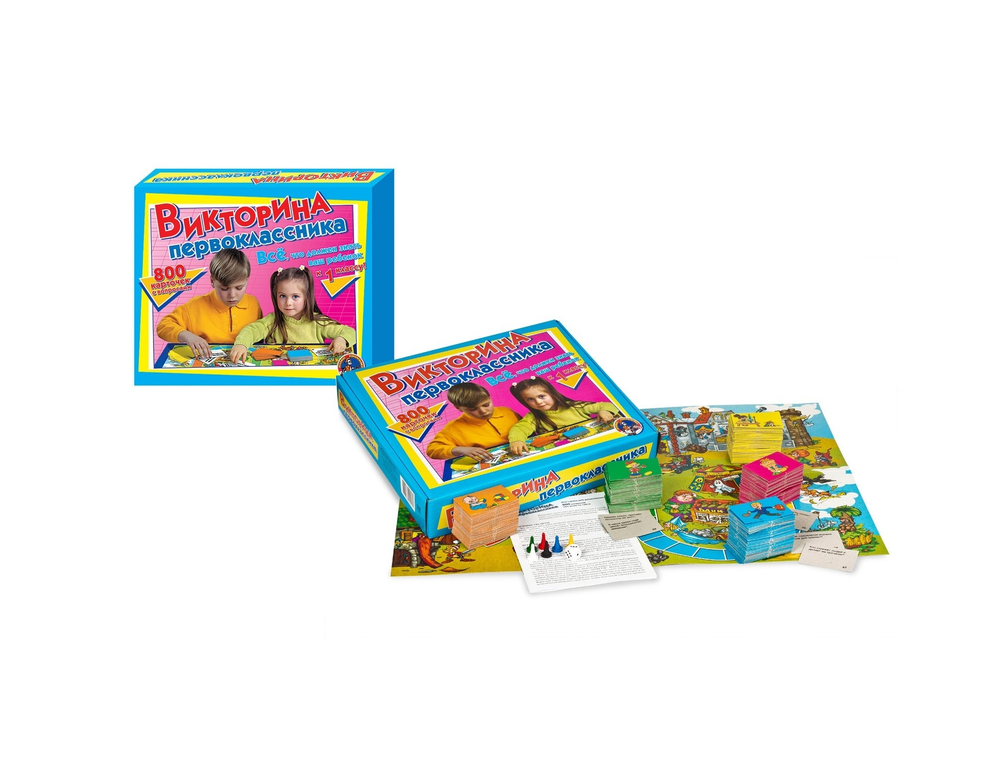 Игра настольная Викторина Первоклассника 00153 120-016