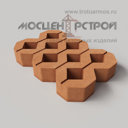 Газонная решетка ФЭМ-27 600х400х100