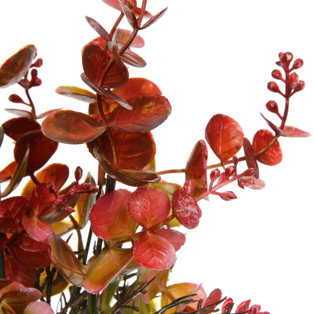 Искусственные цветы «Волшебство трав» 35см Эвкалипт красный
