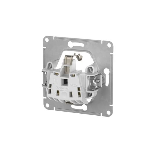 Розетка Glossa 16А IP44 с заземл. защ. шторки с крышкой быстрозажим. клем. в сборе бел. SE GSL000148S