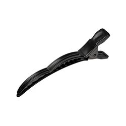 Зажимы для волос Harizma, пластиковые, чёрные, 11см (h10899-15)