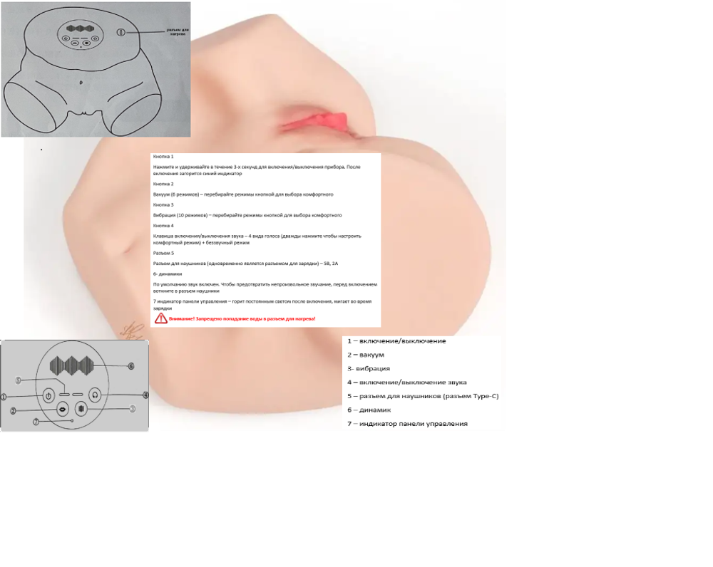 Полноразмерный мастурбатор - интимная жизнь, телесный, кукла для секса