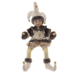 GAEM Игрушка набивная "Клоун" (муз, движ), L16 W14 H46 см (полка 30 см.)