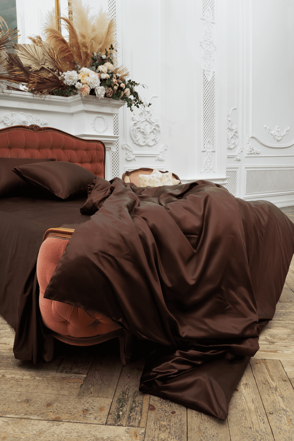 Пододеяльник 200х220 German Grass Silk Bliss Chocolate Pie