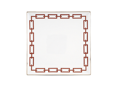 Мелочница квадратная RG Catene Scarlatto (30 см)