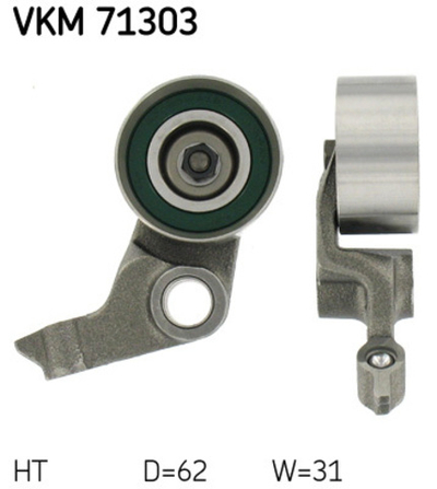SKF - VKM71303-SKF - Tensioner Pulley, timing belt - Povrat artikla narucenog iz Njemacke nije moguc.