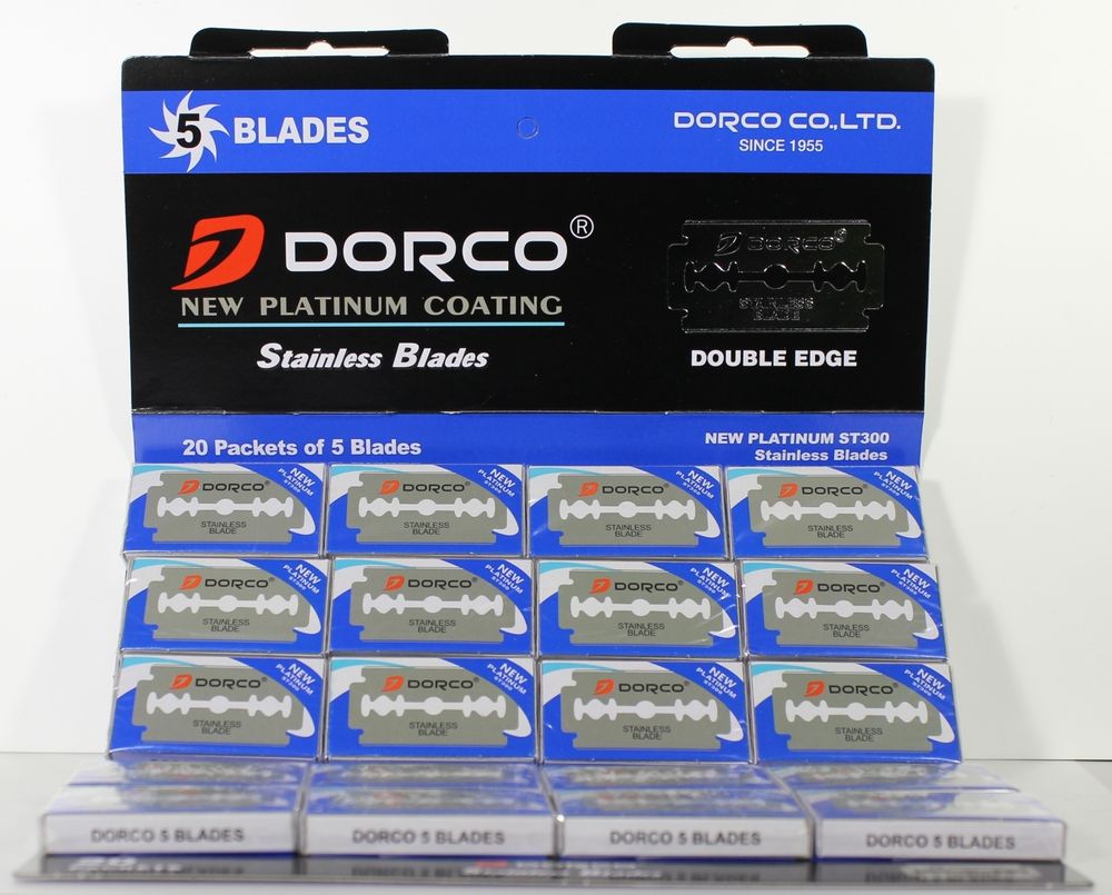 Dorco Лезвия Dorco ST-300 (20х5шт) на листе
