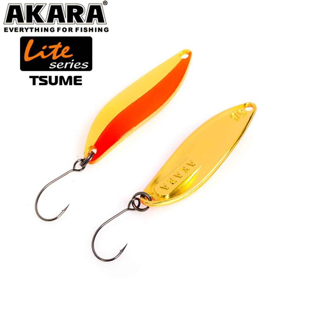 Блесна колебалка Akara Lite Series Tsume 40 3 гр. Go-29