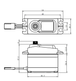 Сервопривод SAVOX SC-1258TG
