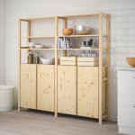Стеллаж - IKEA IVAR, 174х30х179 см, сосна, ИВАР ИКЕА