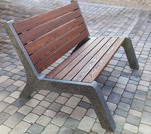 Садовое кресло CONCRETIKA C-Lounge XL для костровой зоны
