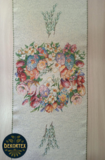 Пасхальный гобеленовый набор Пасхальный букет (Дорожка 39х153+4 салфетки 40х40)