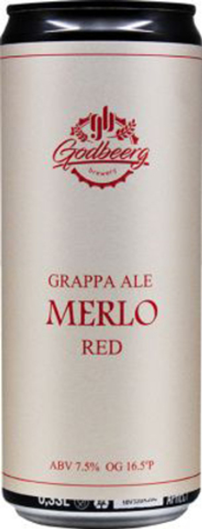 Пиво Годбирг Мерло / Godbeerg Merlo 0.33 - банка