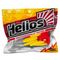 Твистер Hybrid 2,75'/7,0 см Yellow RT 7шт. (HS-13-038) Helios