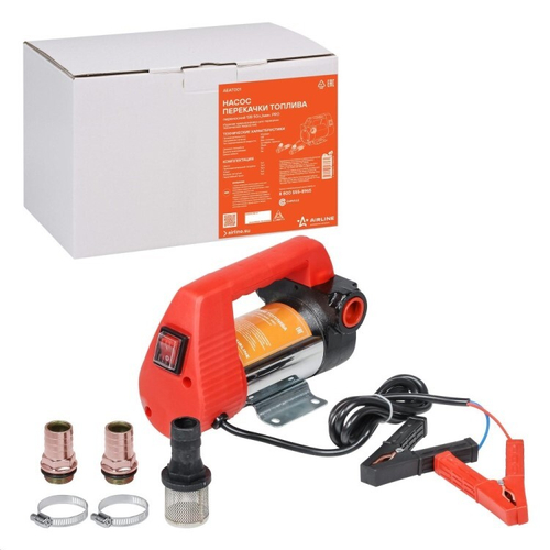 Насос для перекачки диз.топлива и жидкости не погружной 12В/50 л/м  PRO  (AIRLINE)
