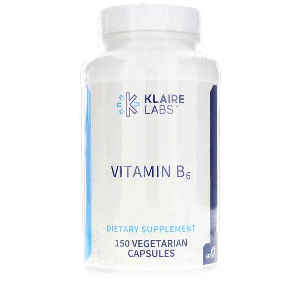 Klaire Labs - Vitamin B6 - 150 capsules