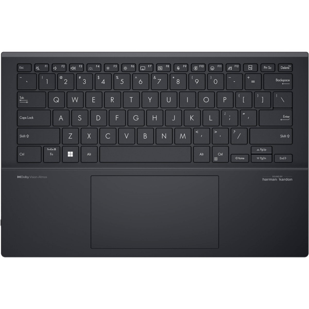 Ноутбук ASUS Zenbook Duo UX8406CA-QL221W, Core Ultra 7 255H, 16GB, 1TB SDD, Intel Arc Graphics, 14"FHD (1920x1200) OLED 16:10, Win11 Home, Inkwell Gray