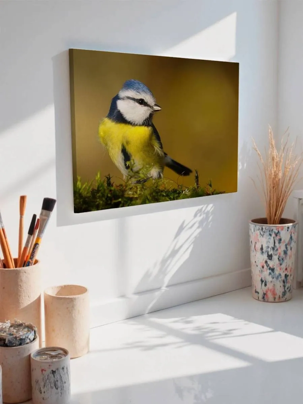 Картина на стену 40 X 50 Синица