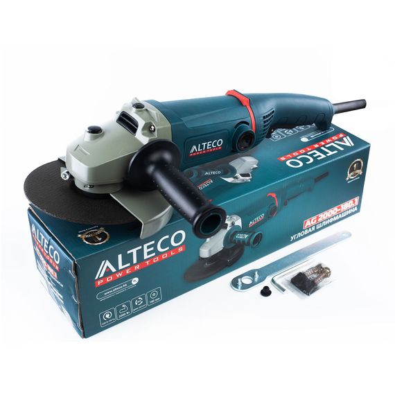 Шлифмашина ALTECO угловая AG 2000-180.1 купить в Москве и Московской области по низкой цене с доставкой по России — (6) Шлифмашина ALTECO угловая AG 2000-180.1 — (6)