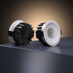 Встраиваемый светодиодный светильник Elektrostandard Combi 25068/LED 15W 4000K белый