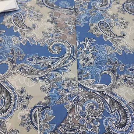 Футер 2х нитка петля Пейсли