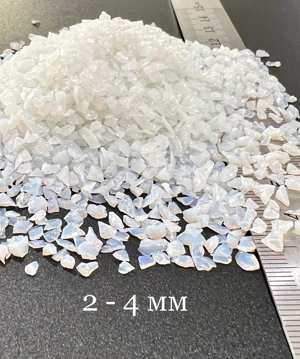 Стеклянная крошка Перламутровая 2 фракция